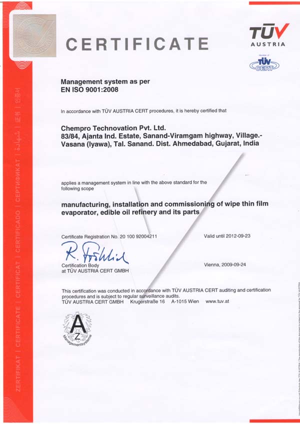 ISO-TUV-Austria-Chempro